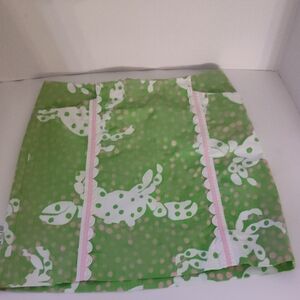 Green Mini Pencil Skirt for Casual Resort Wear